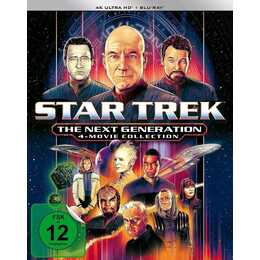 Star Trek - The Next Generation - 4-Movie Collection (Blu-ray, 4K Ultra HD, DE, EN)