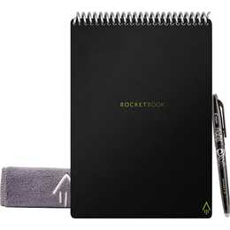 ROCKETBOOK Carnets Flip Smart (A5, Ligné, Pointé)