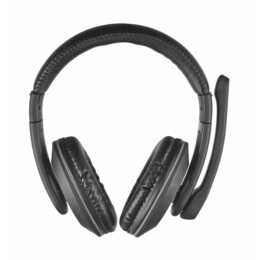 TRUST Office Headset (Over-Ear, Kabel, Schwarz)