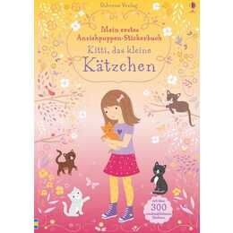 Mein erstes Anziehpuppen-Stickerbuch: Kitti, das kleine Kätzchen