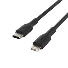 BELKIN CAA003BT1MBK Cavo (USB Tipo C, Lightning, senza spina, 1 m)