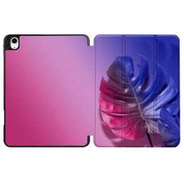 EG custodia per iPad Air 10.9" (2022) 5a generazione - rosa - foglie