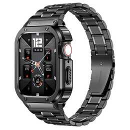 EG Armband (Apple Watch 44 mm, Schwarz)