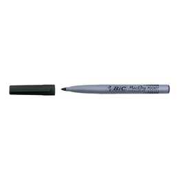 BIC Marqueur permanent Ecolutions (Noir, 12 pièce)