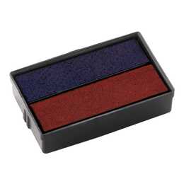 COLOP Cuscinetto per timbro (Blu, Rosso, 2 pezzo)