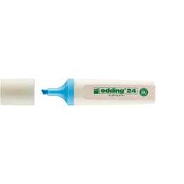 EDDING Surligneur 24 EcoLine (Bleu, 1 pièce)