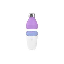 KEEPCUP Bicchiere thermos Twilight (0.34 l, Viola, Bianco)