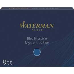 WATERMAN Cartucce die inchiostro (Blu, 8 pezzo)