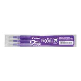 PILOT PEN Mine de stylo roller FriXion (Violet, 3 pièce)