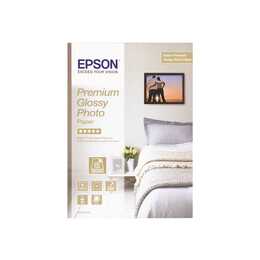 EPSON Premium Glossy Papier photo (15 feuille, A4, 255 g/m2)