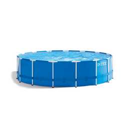 INTEX Piscina fuori terra con struttura tubolare in acciaio Metal Frame Set (457 cm x 122 cm)