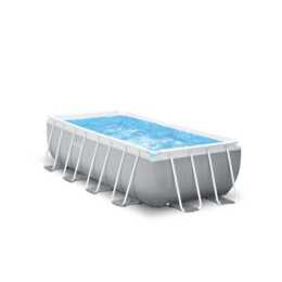 INTEX Piscine tubulaire Prism Frame (400 x 200 x 100 cm) (200 cm x 400 cm x 100 cm)