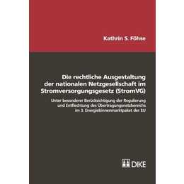 Die rechtliche Ausgestaltung der nationalen Netzgesellschaft im Stromversorgungsgesetz (StromVG)