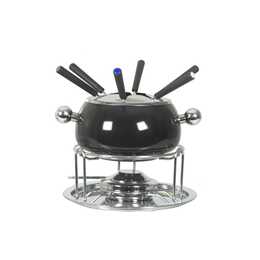 NOUVEL Set à fondue Noir (Bourguignonne, Chinoise, 22 cm)