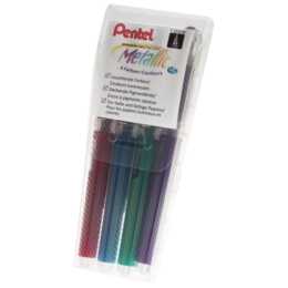 PENTEL Gel roller Hybrid (Bleu, Mauve, Vert, Rouge)