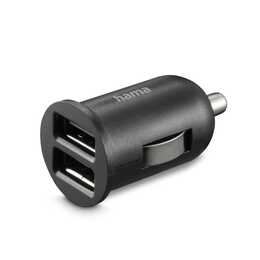 HAMA Caricabatteria auto (12 W, USB di tipo A, Presa accendisigari)