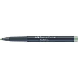 FABER-CASTELL Marcatori di grafico Metallics (Verde, 1 pezzo)