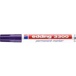 EDDING Permanent Marker 3300 (Violett, 1 Stück)