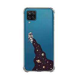 EG Backcover (Galaxy A22 5G, Astronaute, Transparent)