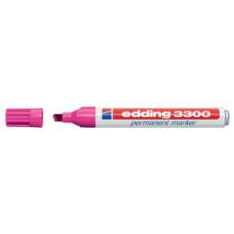 EDDING Marqueur permanent 3300 (Rosé, 1 pièce)