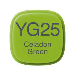 COPIC Marqueur de graphique Classic YG25 Celadon Green (Vert, 1 pièce)