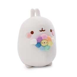 NICI Lapin (240 mm, Blanc, Multicolore)