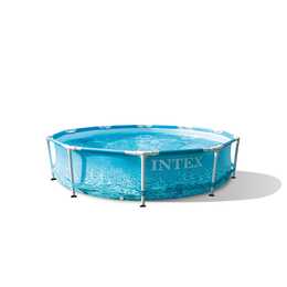 INTEX Stahlrohrpool Beachside Metal Frame (305 cm x 76 cm)