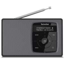 TECHNISAT Digitradio 2 Digitalradio (Silber, Schwarz)