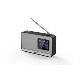 PANASONIC Portable D15 Digitalradio (Schwarz, Weiss)