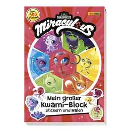 Miraculous: Mein grosser Kwami-Block - Stickern und Malen
