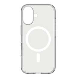 BLACK ROCK Backcover MagSafe Cover Mag Clear Case (iPhone 16, Transparent)