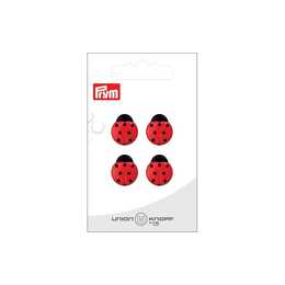 PRYM GROUP Pulsante figura (Rosso, 4 pezzo)