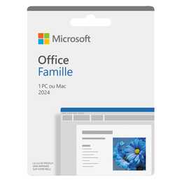 MICROSOFT Office Famille 2024 (Versione completa, 1x, Francese)