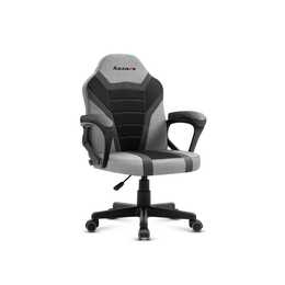 HUZARO Gaming Chaise HZ-Ranger 1.0 Kids (Gris, Noir)