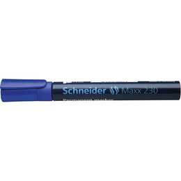 SCHNEIDER Marqueur permanent Maxx (Bleu, 1 pièce)