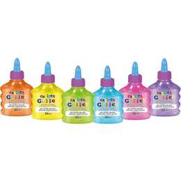 CARIOCA Colle de bricolage Neon (88 ml, 12 pièce)