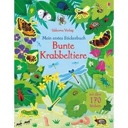 Mein erstes Stickerbuch: Bunte Krabbeltiere