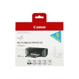 CANON PGI-72 (Photo Magenta, Chroma Optimizer, Grau, Photo Cyan, Photo Schwarz, Multipack)