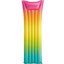 INTEX Luftmatratze Regenbogen (170 cm x 53 cm)