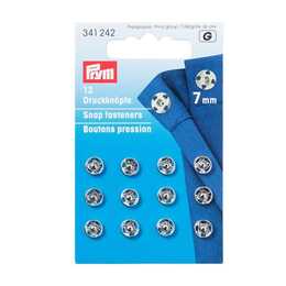 PRYM GROUP Pulsante figura (Argento, 12 pezzo)