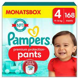 PAMPERS Premium Protection Pants 4 (168 Stück)