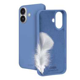 SBS Backcover Instinct (iPhone 16, Blu)