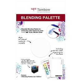 TOMBOW Palette de peinture Blending Palette