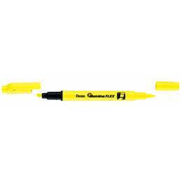 PENTEL Pennarello acrilico (Giallo, 1 pezzo)