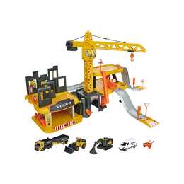 MAJORETTE Creatix Construction & Volvo Spielfahrzeug Set