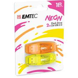 EMTEC INTERNATIONAL C410 Neon (16 GB, USB 2.0 di tipo A)