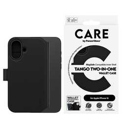 CARE Flipcover Feature Tango 2-in-1 (iPhone 16, Noir)