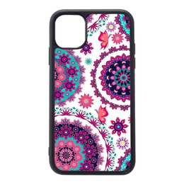 EG Backcover (iPhone 14, Mandala, Viola)