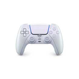 SONY Playstation 5 DualSense Wireless-Controller Pearl Controller (Chrom, Weiss)