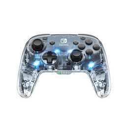 PDP Afterglow Wireless Deluxe Controller (Transparent)